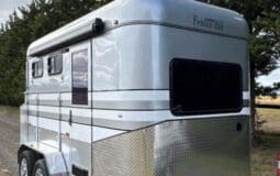 2025 Fenton Hill Floats 2 Horse Angle Load Deluxe Living Float